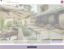 Tablet Screenshot of grandmercurebangalore.com